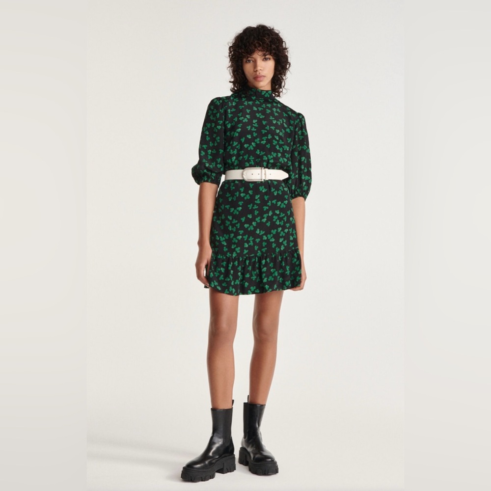 17. The Kooples Naive Flowers Dress, Size 2 (Medium)